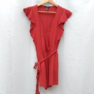 Forever 21 burnt orange romper